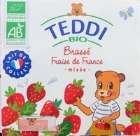 Brassé fraise de France mixée