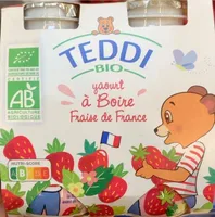 Yaourt à boire - fraise de France