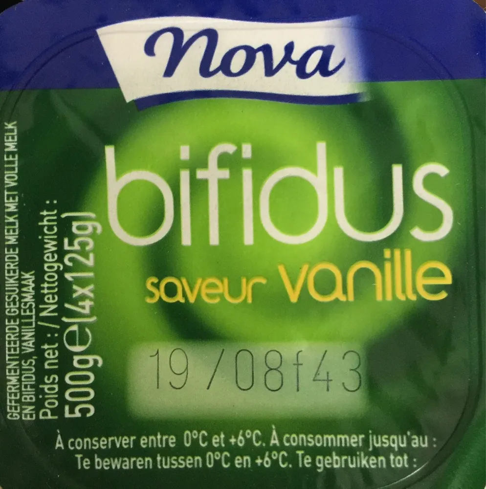 Yaourt Au Bifidus Saveur Vanille