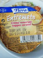 Crème renversée nappé caramel