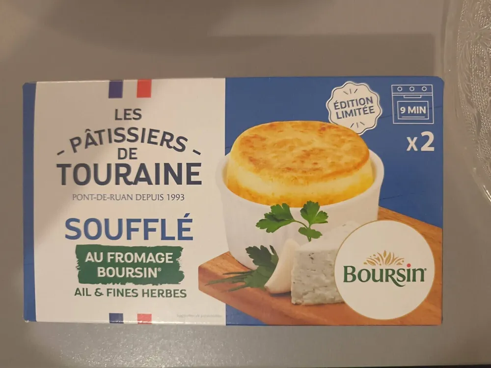 Soufflé au fromage Boursin