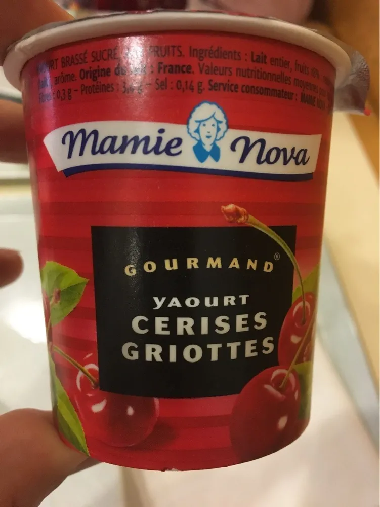 Yaourt Gourmand à La Cerise Griotte
