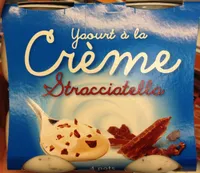 Yaourt à la crème Stracciatella