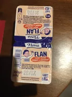 Flan saveur vanille nappé de caramel