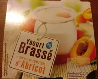Yaourt Brassé sur lit de confiture d'Abricot