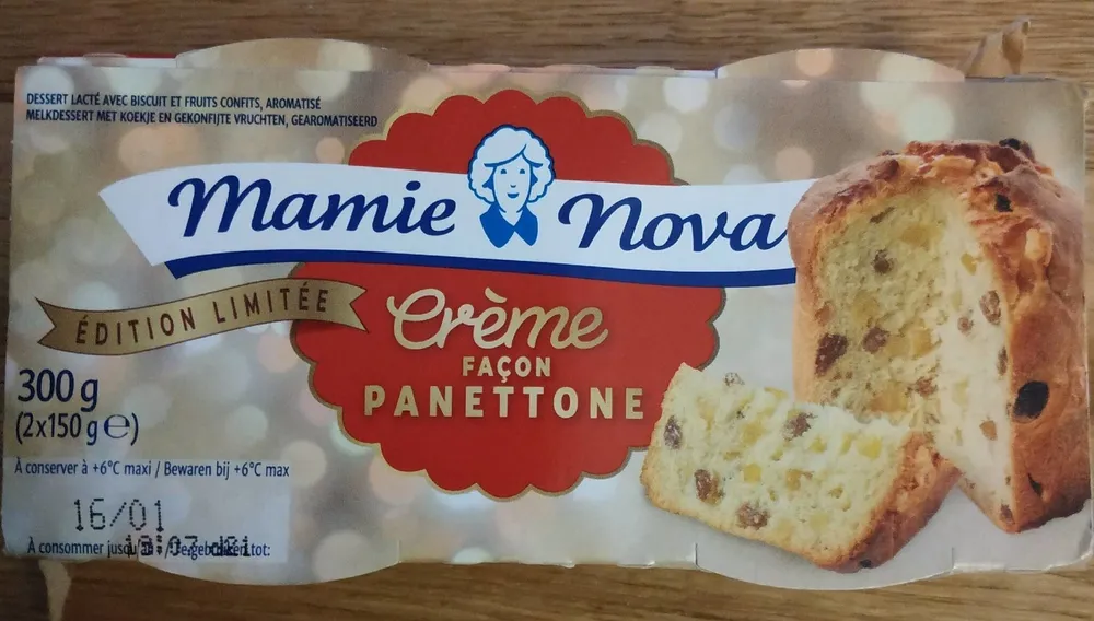 Crème façon panettone