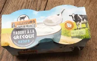 Yaourts à la grecque nature
