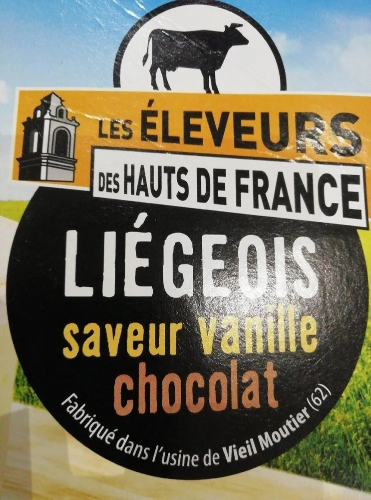 Liègeois saveur vanille chocolat