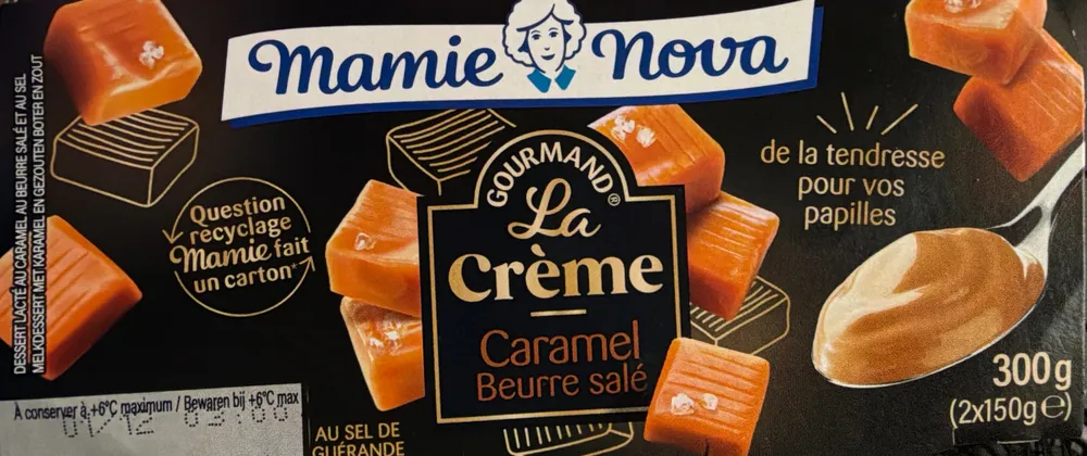 La crème caramel beurre salé