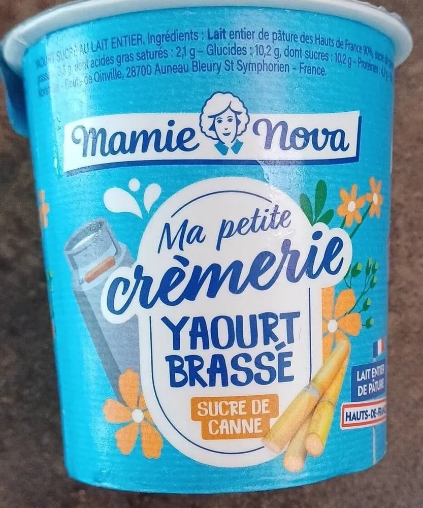 Ma Petite Crèmerie Yaourt Brassé sucre de canne