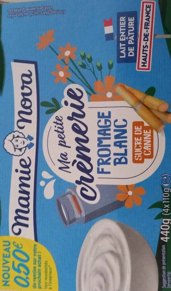 Ma petite crémerie: Fromage blanc avec sucre de canne