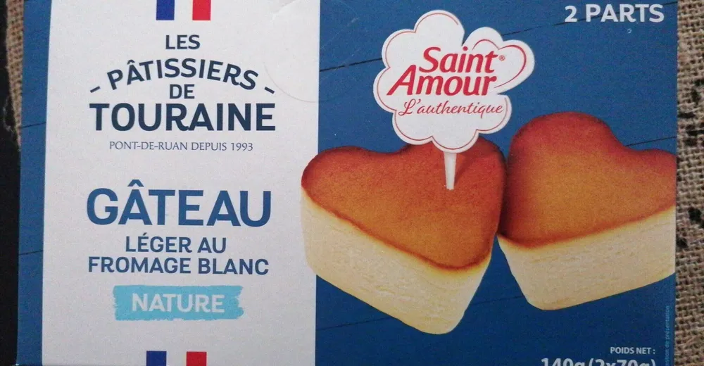 GÂTEAU LÉGER AU FROMAGE BLANC NATURE