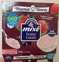 Gourmand Le mixé Fraise Cassis