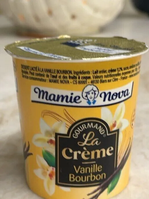 La creme vanille Bourbon