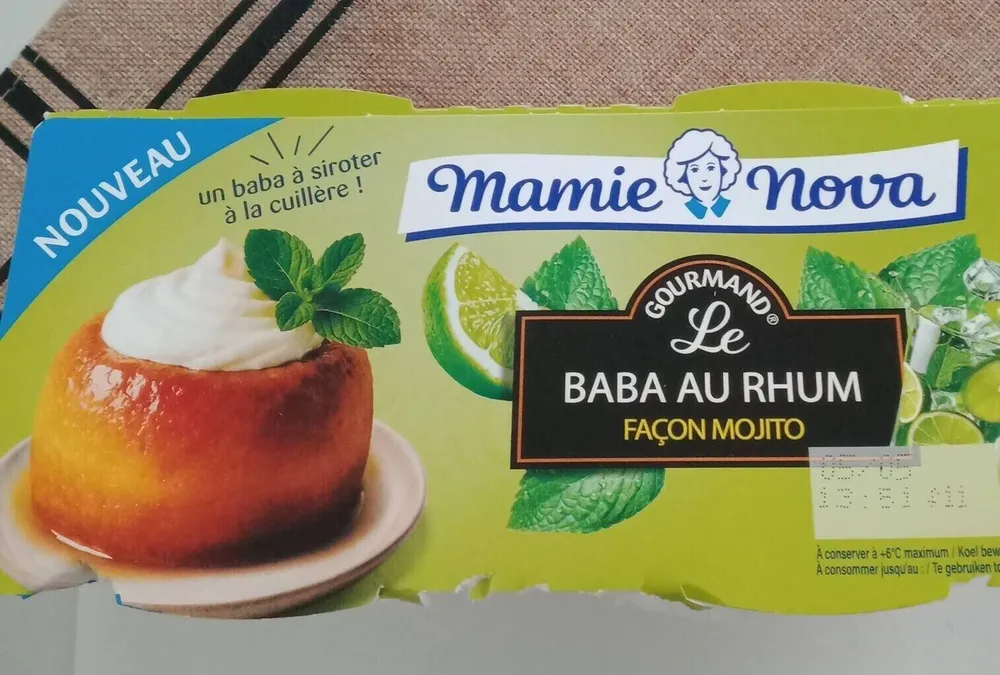 Le baba au rhum façon mojito
