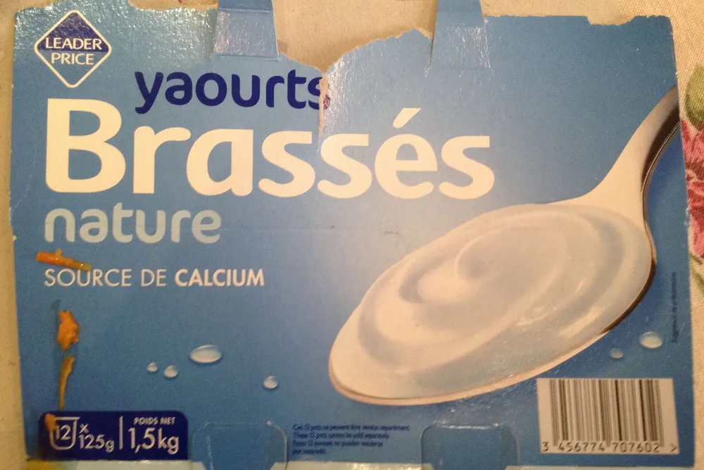 Yaourts Brassés Nature
