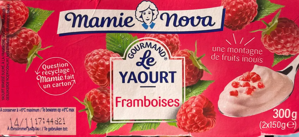 Le Yaourt Gourmand -  Framboises