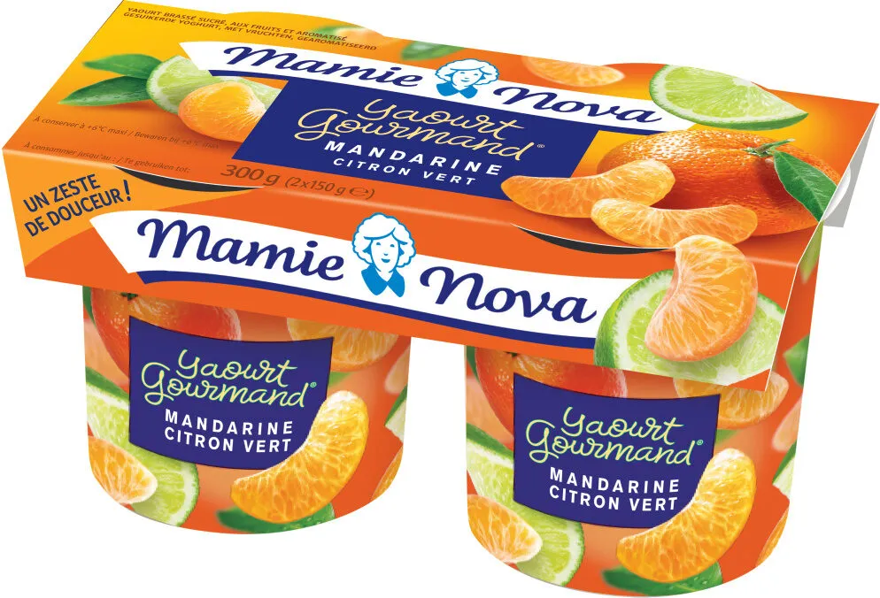 Le Yaourt Mandarine Citron Vert