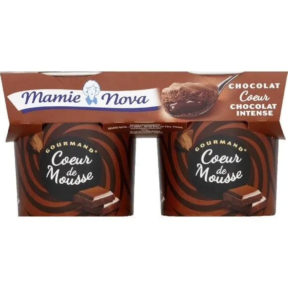 coeur de mousse (chocolat coeur chocolat intense)