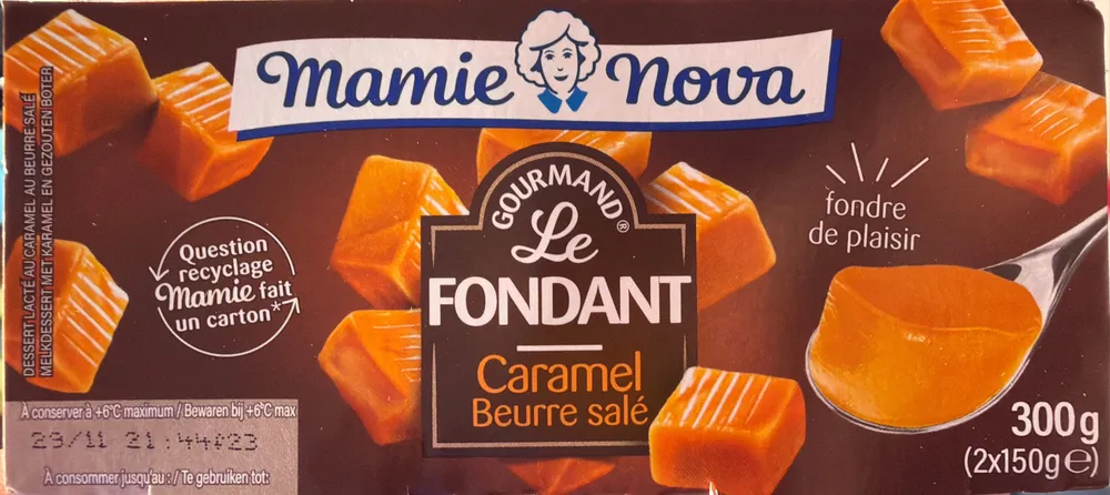 Le Fondant Caramel Beurre Salé