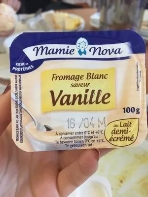 Fromage Blanc 6,1 % 100 G Vanille Lait Demi écrémé