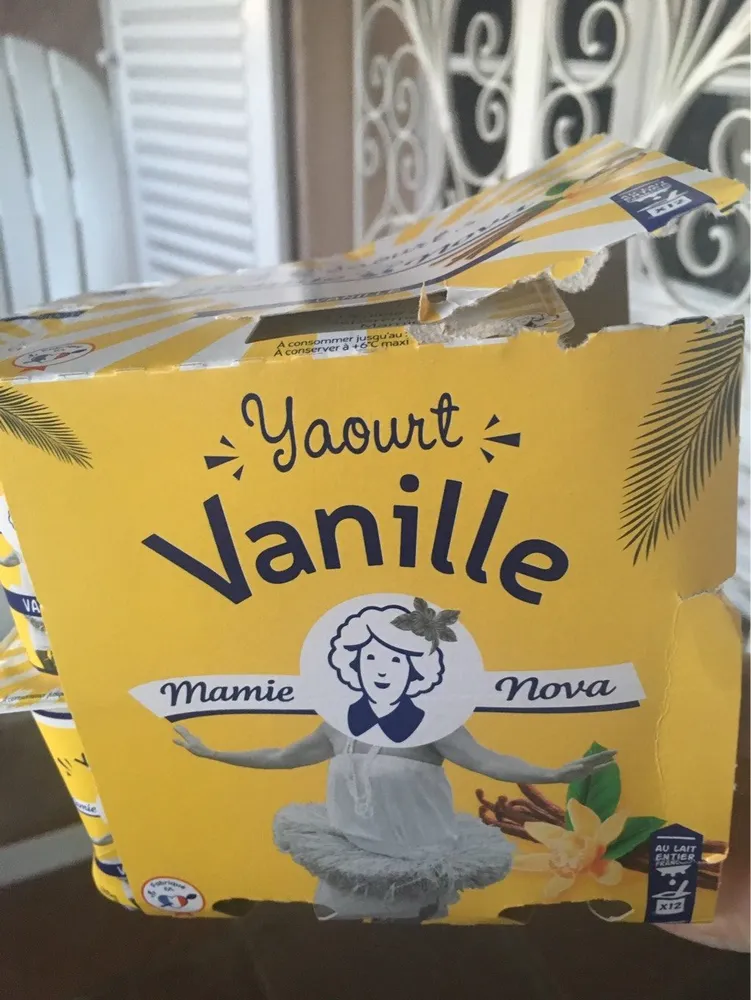 Yaourt au lait entier Vanille