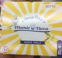 Fromage blanc saveur vanille