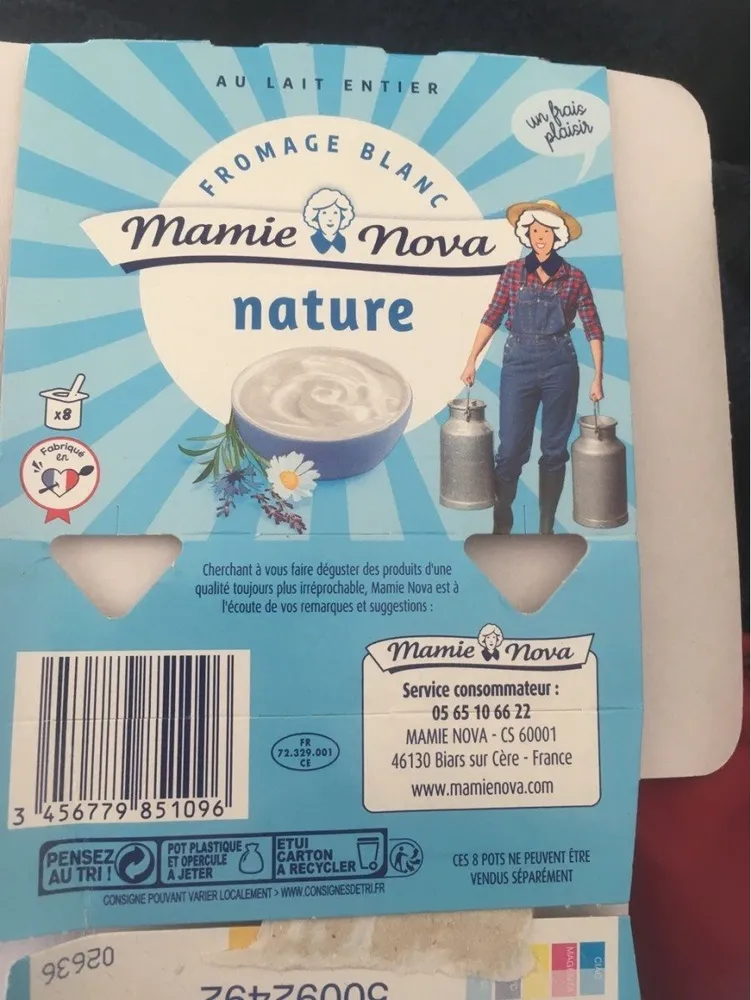 Fromage blanc nature