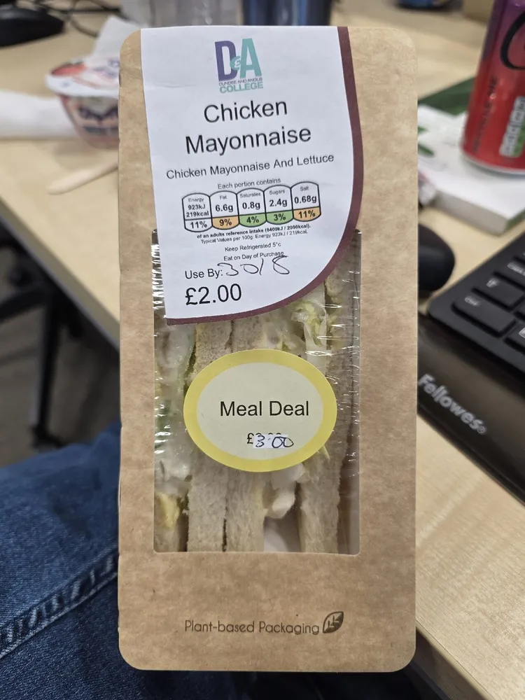 Chicken Mayonnaise Sandwich