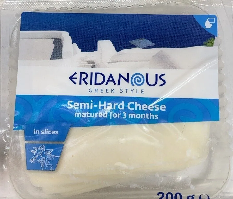 Semi- hard cheese msdured fir 3 months