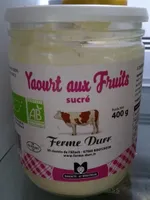 Yaourt aux fruits sucré