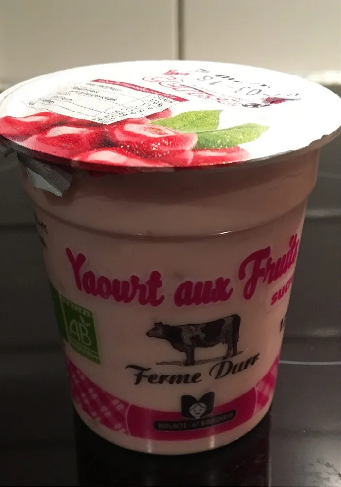 Yaourt aux fruits