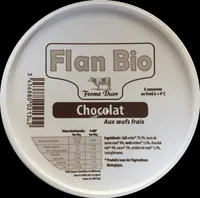 Flan bio chocolat