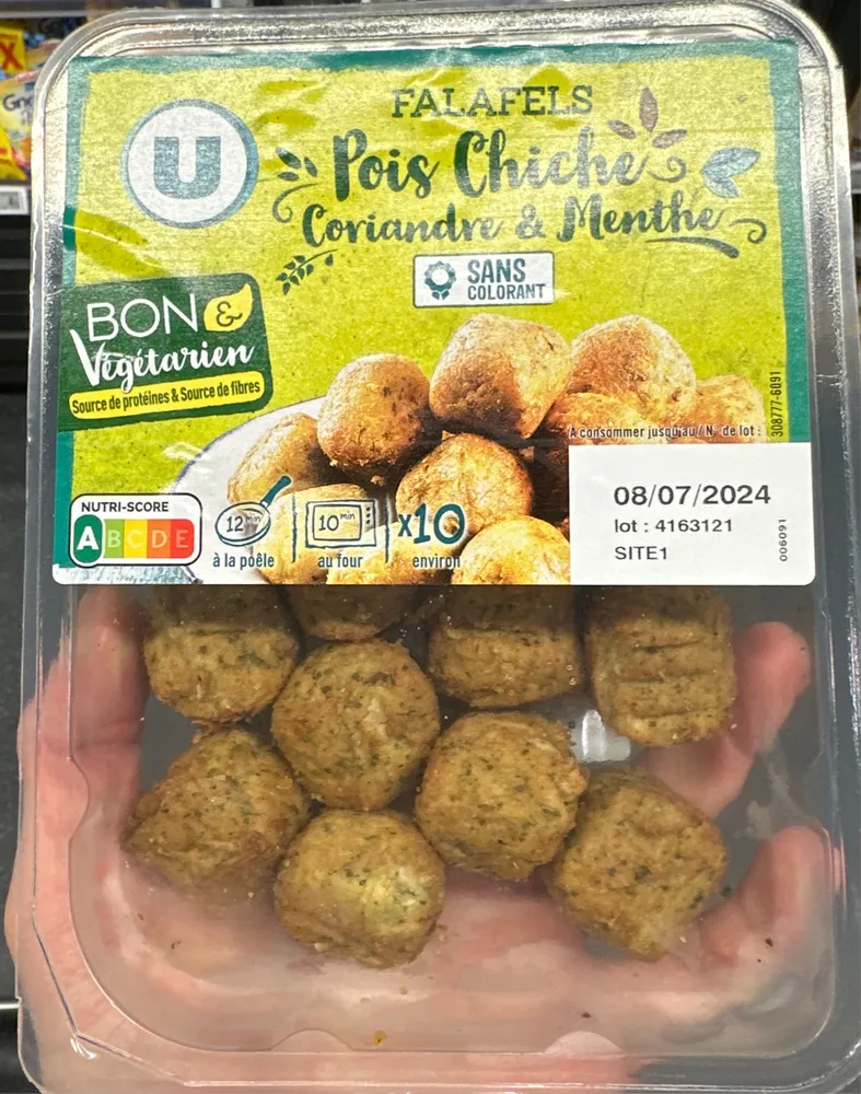 Falafels Pois Chiche Coriandre & Menthe