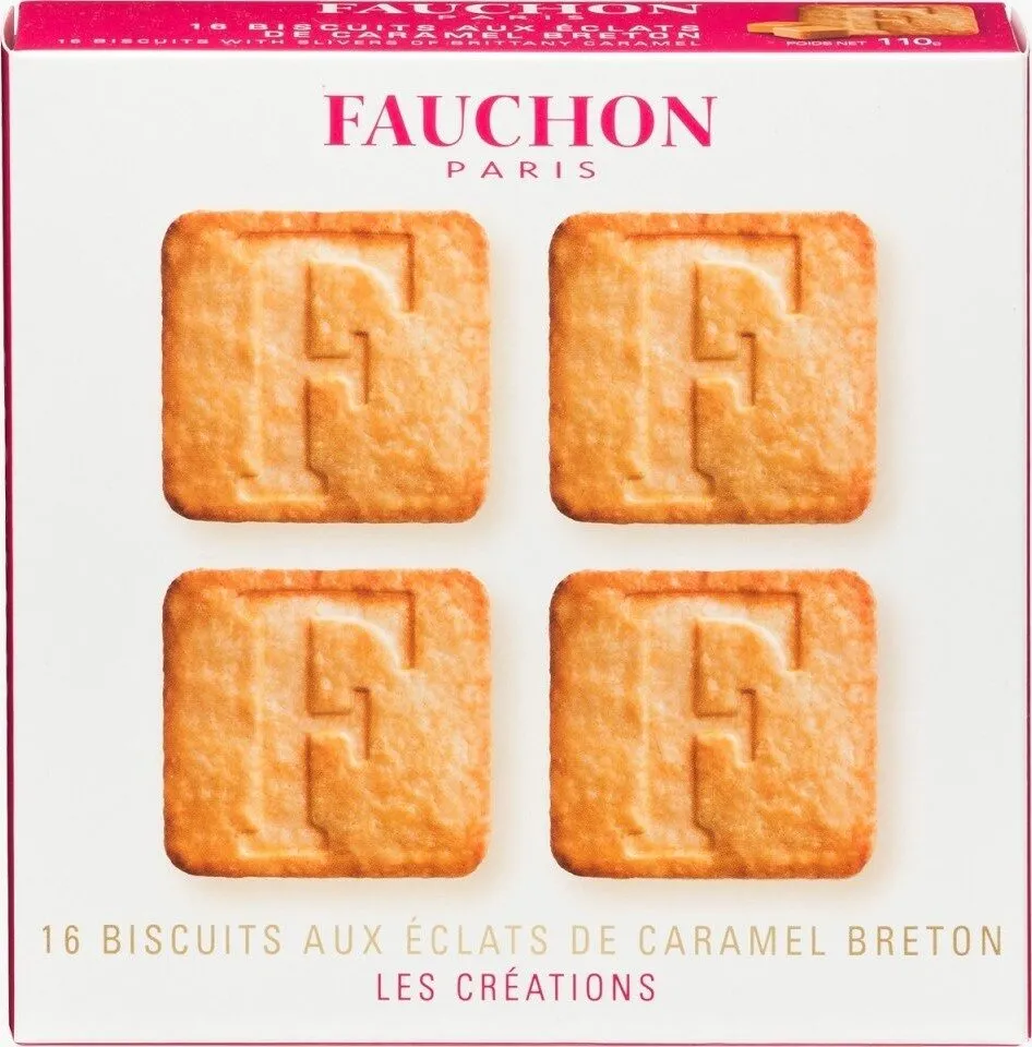 16 Biscuits Aux éclats De Caramel Breton