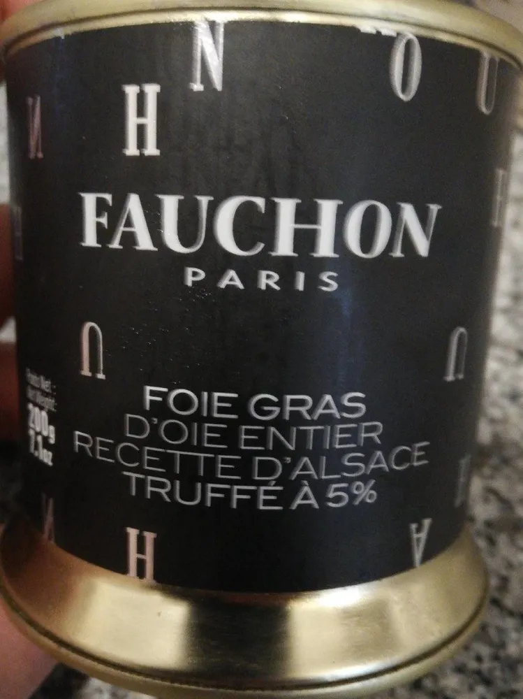 Foie gras d'oie entier truffé à 5%