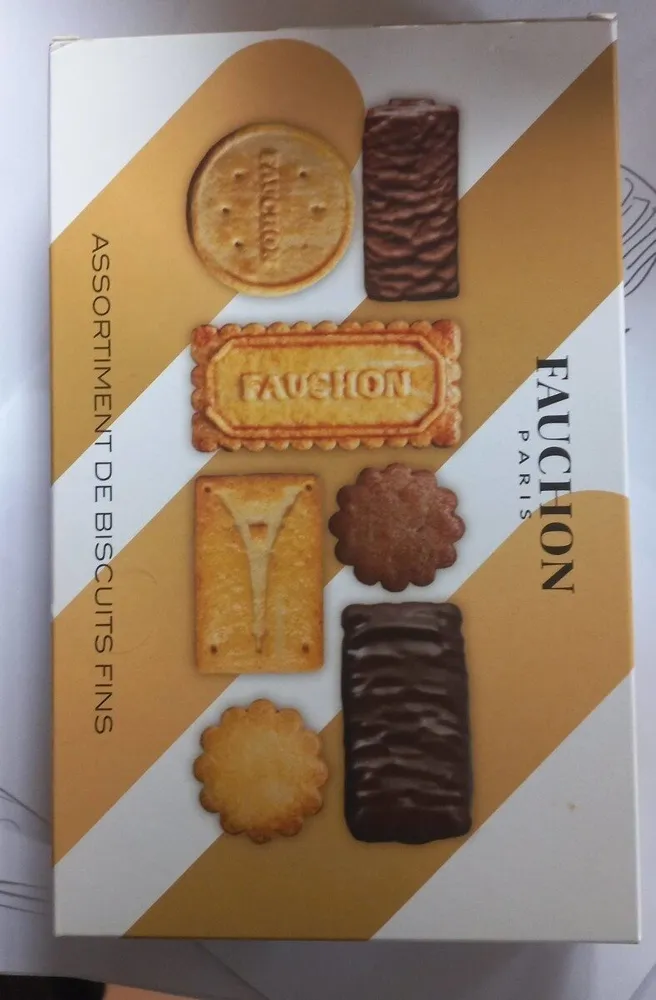 Assortiment de biscuits fins
