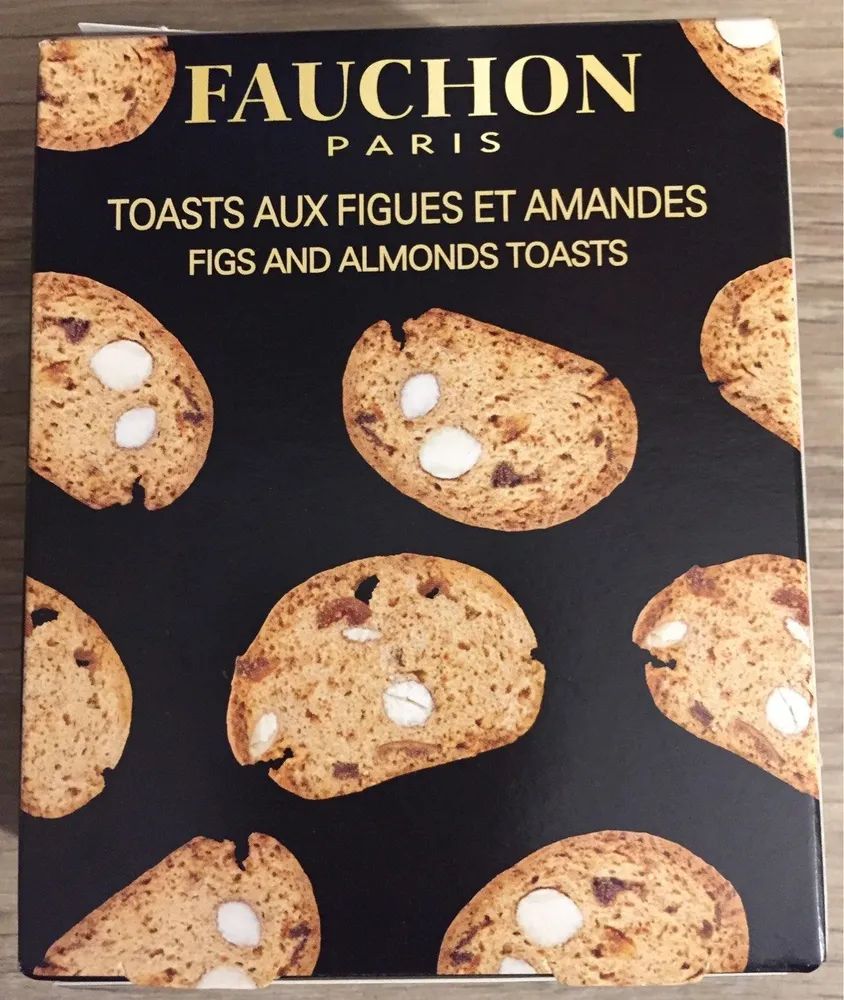 Toast figues amandes