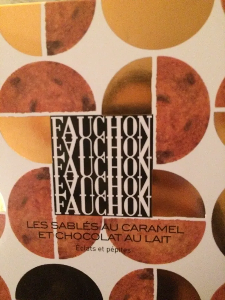 Les Sablés au caramel et chocolat lait