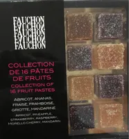 Collection de 16 pates de fruits