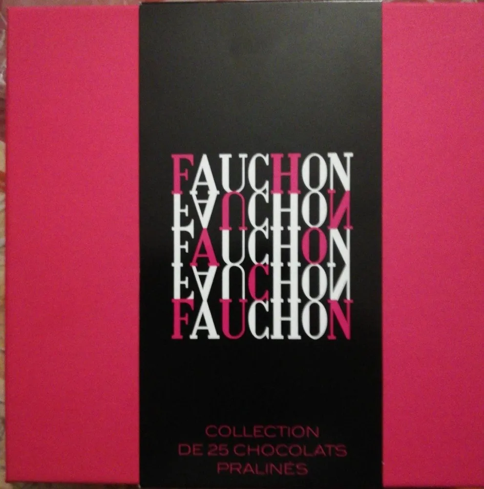 Collection 25 bonbons de chocolat pralinés