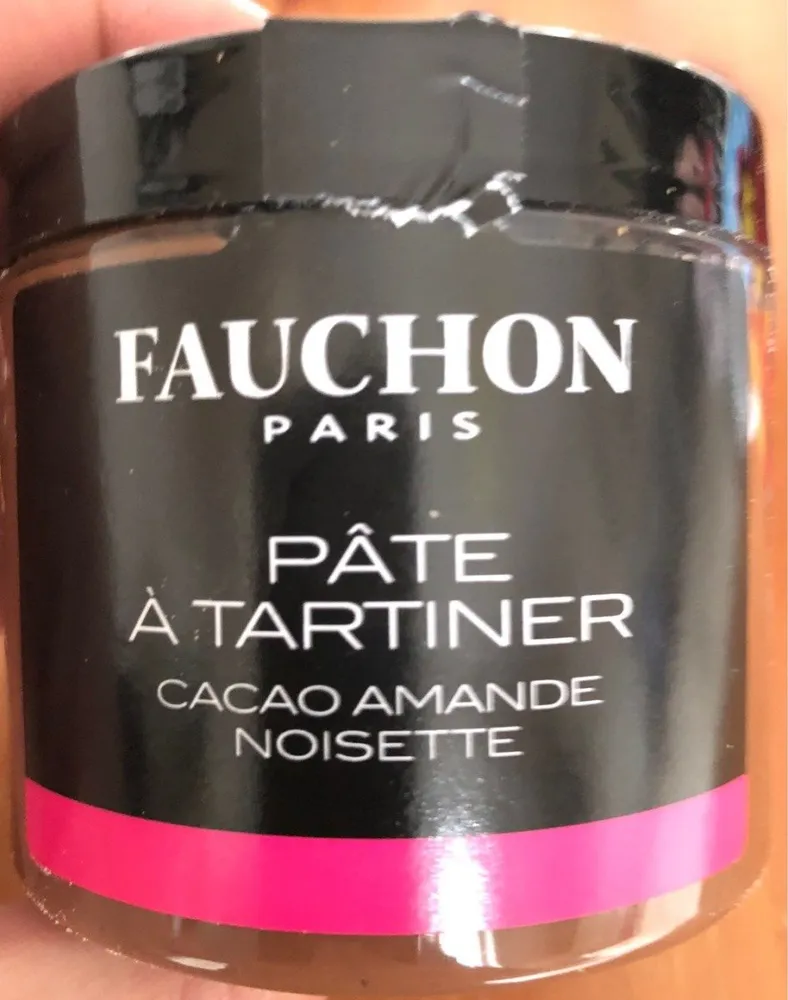 Pate a tartiner cacao noisettes amandes