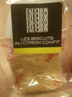 Biscuits au citron confit