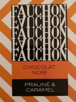 Chocolat noir praliné et caramel