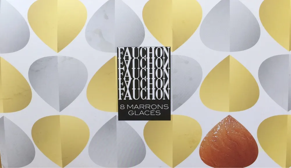 Marrons glacée Fauchon
