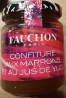 Confiture aux marrons et aux jus de yuzu