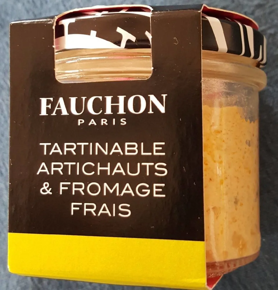 Tartinable artichauts et fromage frais