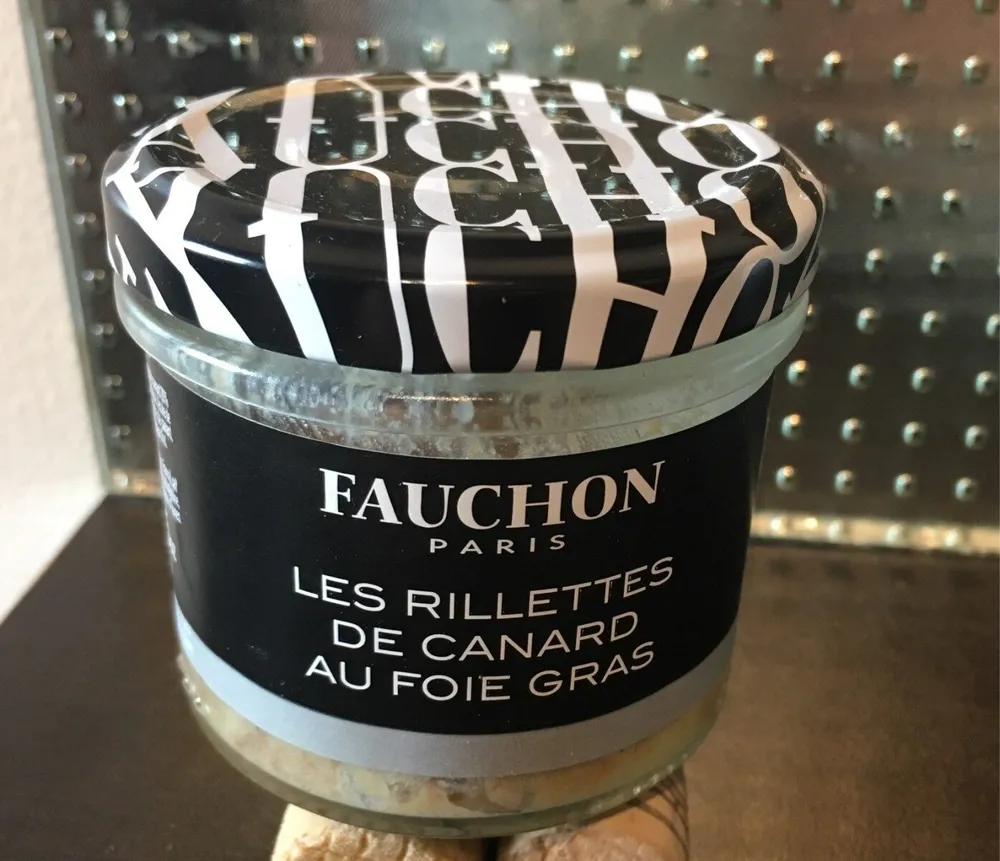 Les rillettes de canard au foie gras