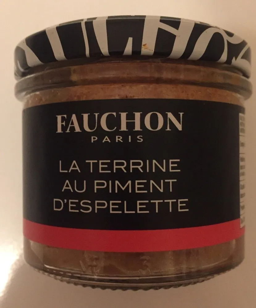La terrine au piment d'Espelette