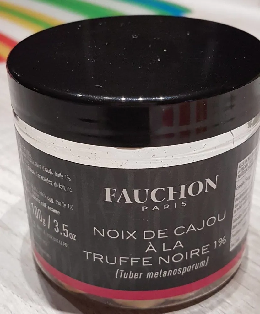 Noix de cajou à la truffe noire